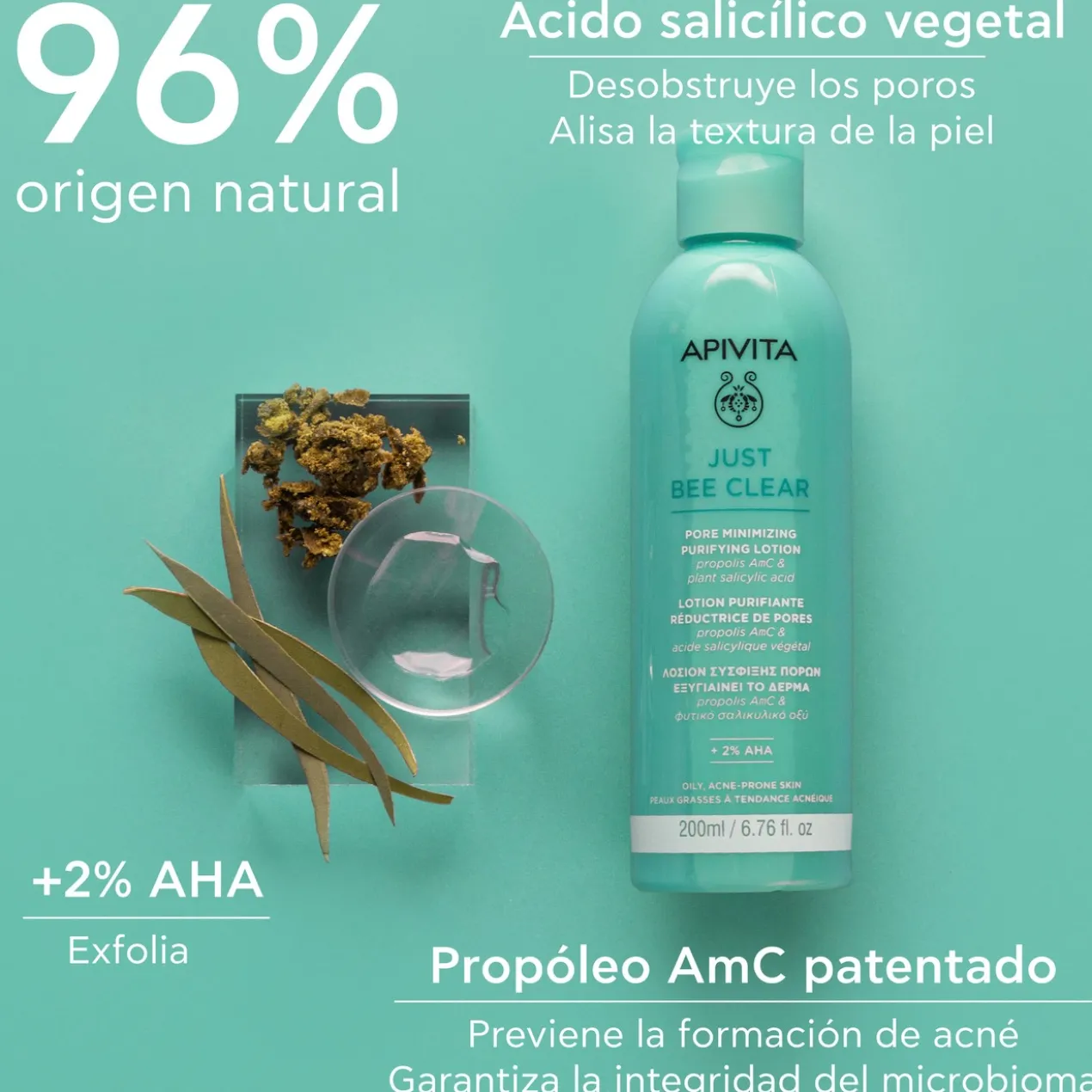 Just Bee Clear Lotion Purifiante Minimisatrice de Pores