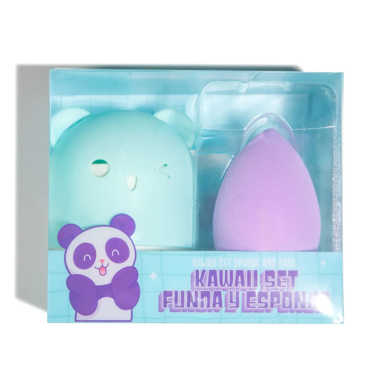 Kawaii Set Pochette avec Éponge