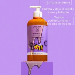 Kids Mini Bees Shampoing Doux Myrtille et Miel