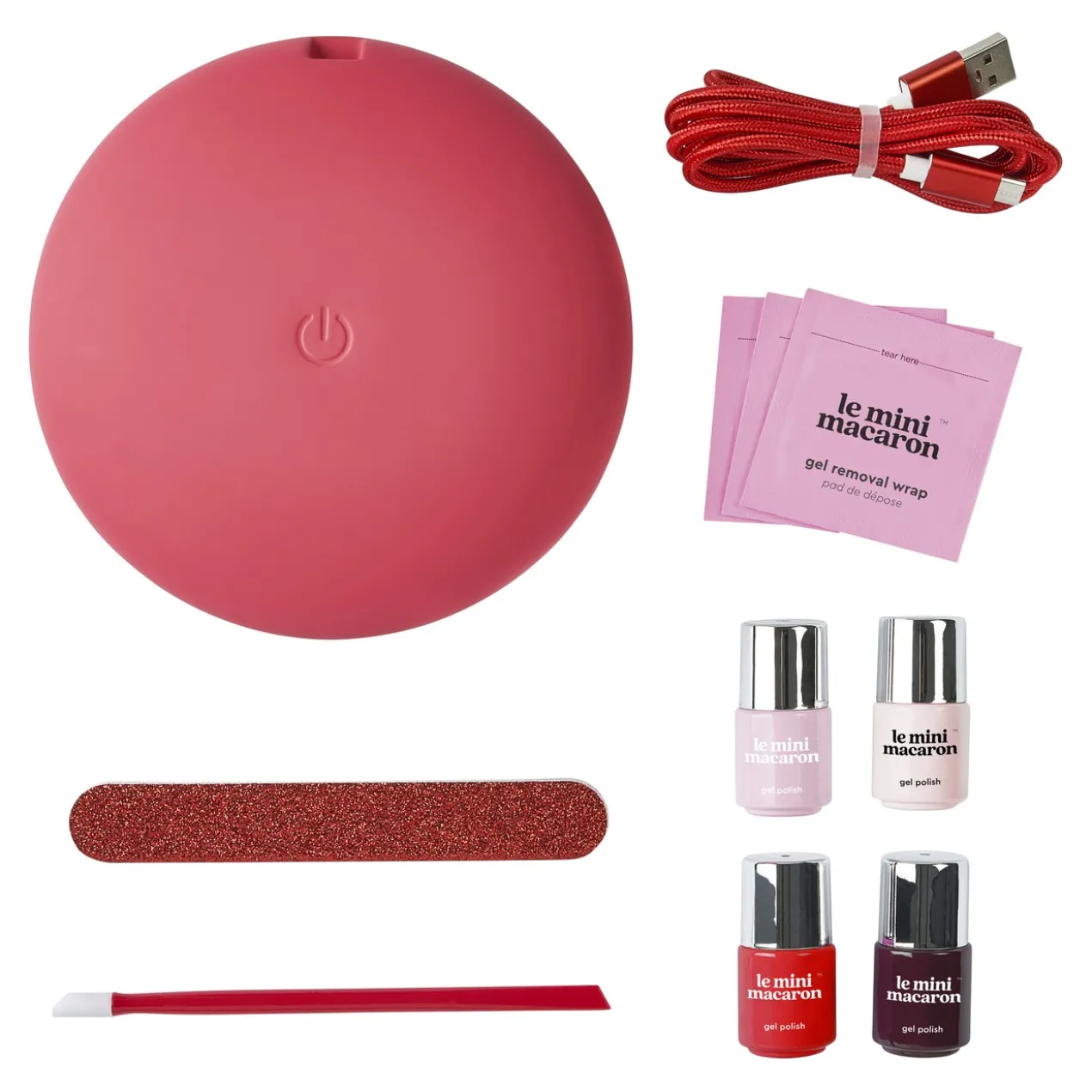 Kit de Manucure Semi-Permanente Rouge & Moi
