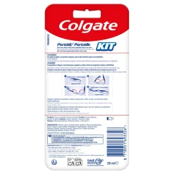 Kit de Voyage Portable Brosse à Dents Doux + Dentifrice Prévention Active Original