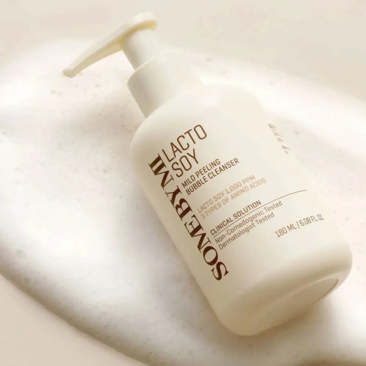 Lactosoy Mild Peeling Bubble Cleanser