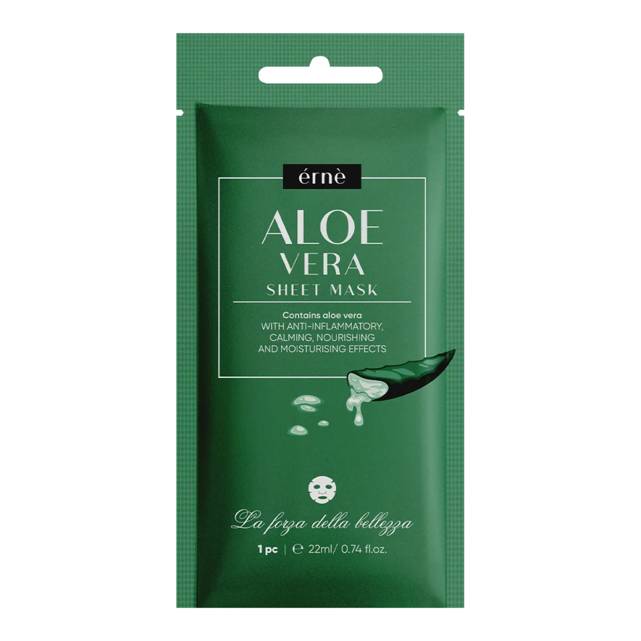 La Forza della Bellezza Masque Facial Apaisant à l'Aloe Vera
