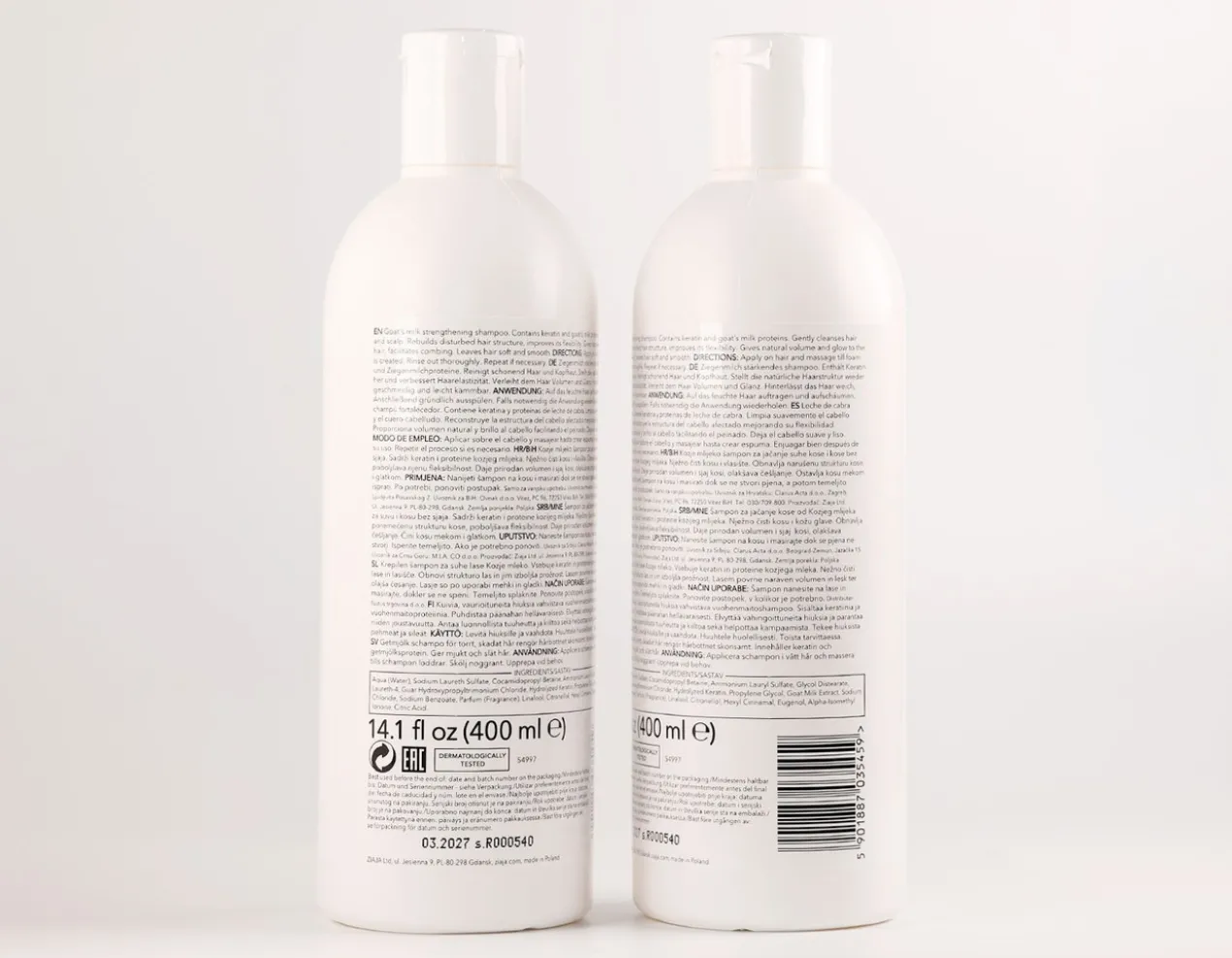 Lait de Chèvre Shampoing