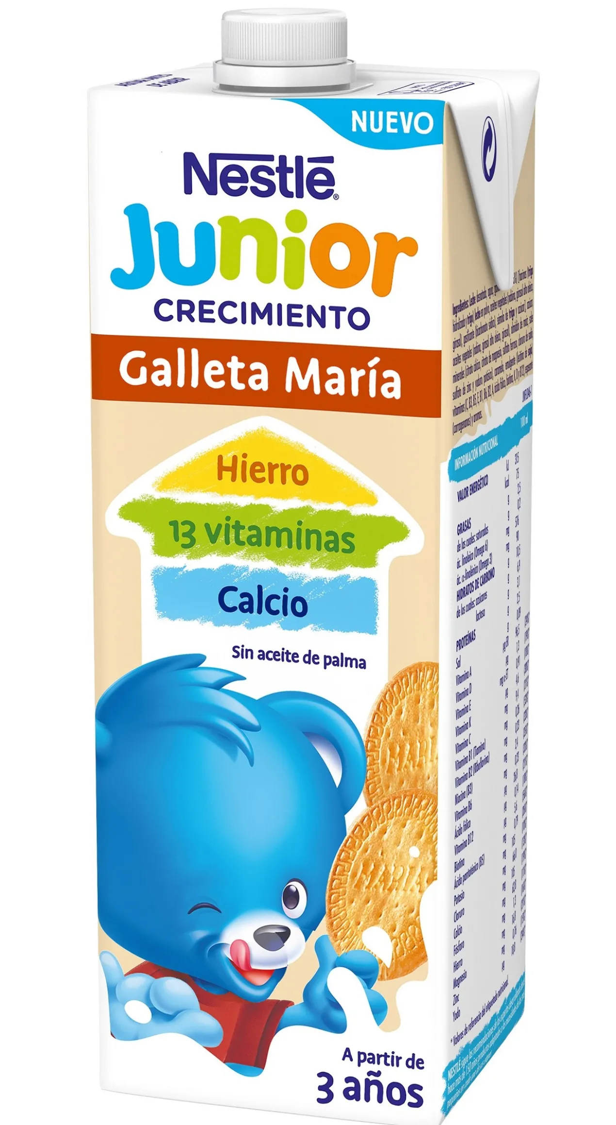 Lait Junior Croissance Saveur Biscuit Maria