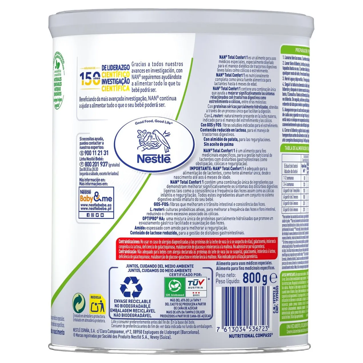Lait Nan Expert Pro Total Confort