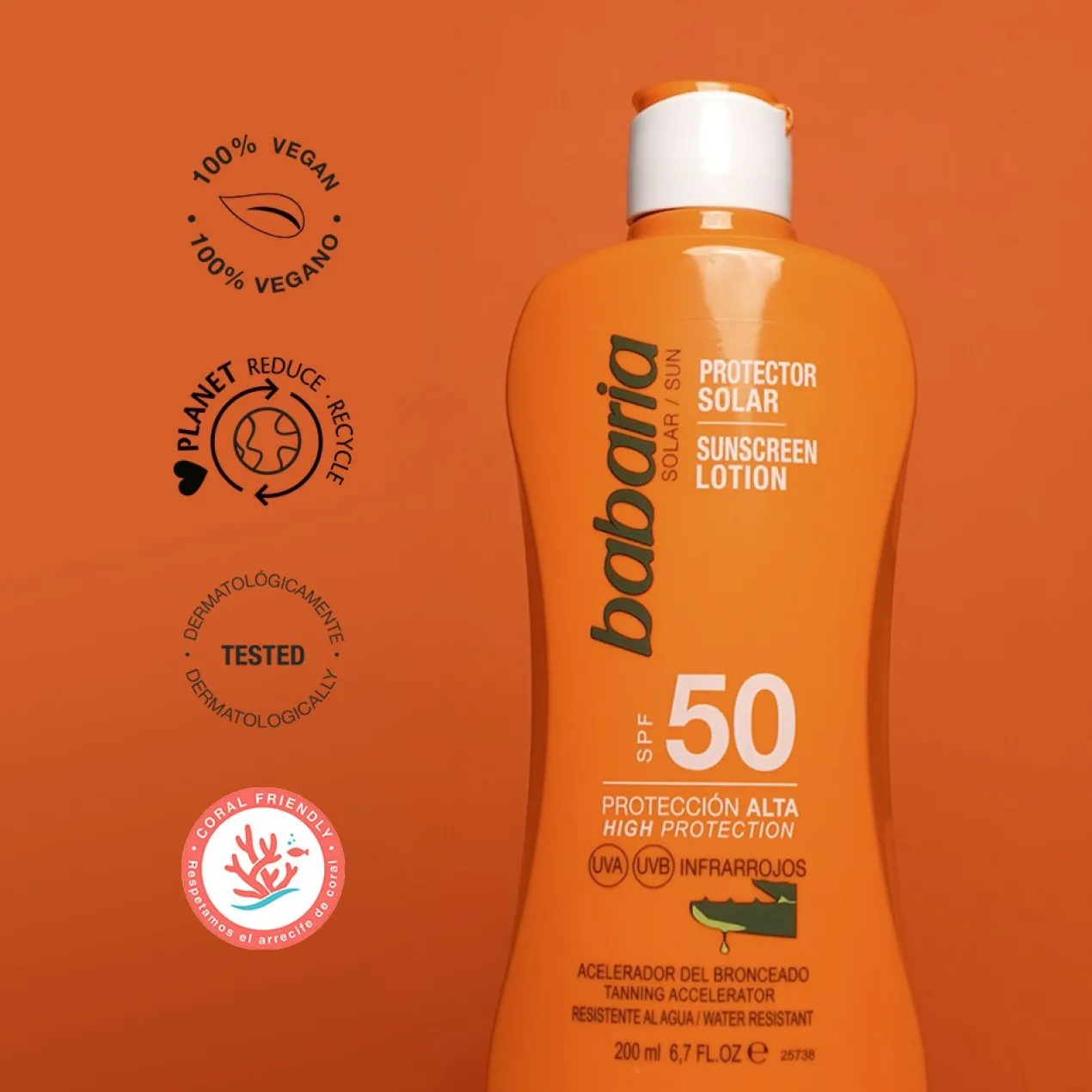 Lait Solaire Protecteur SPF 50 à l’Aloe Vera