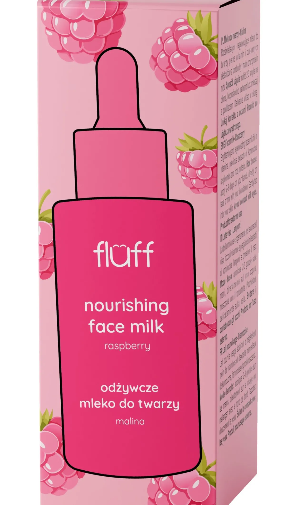 Lait Visage Régénérant et Nourrissant à la Framboise