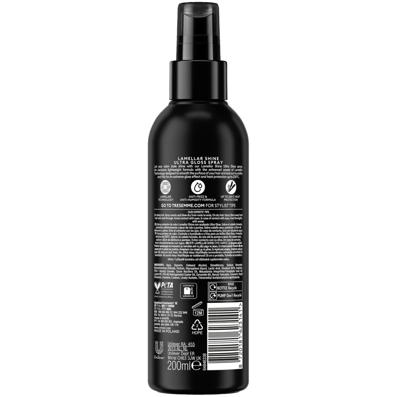 Lamellar Shine Spray Protecteur Thermique