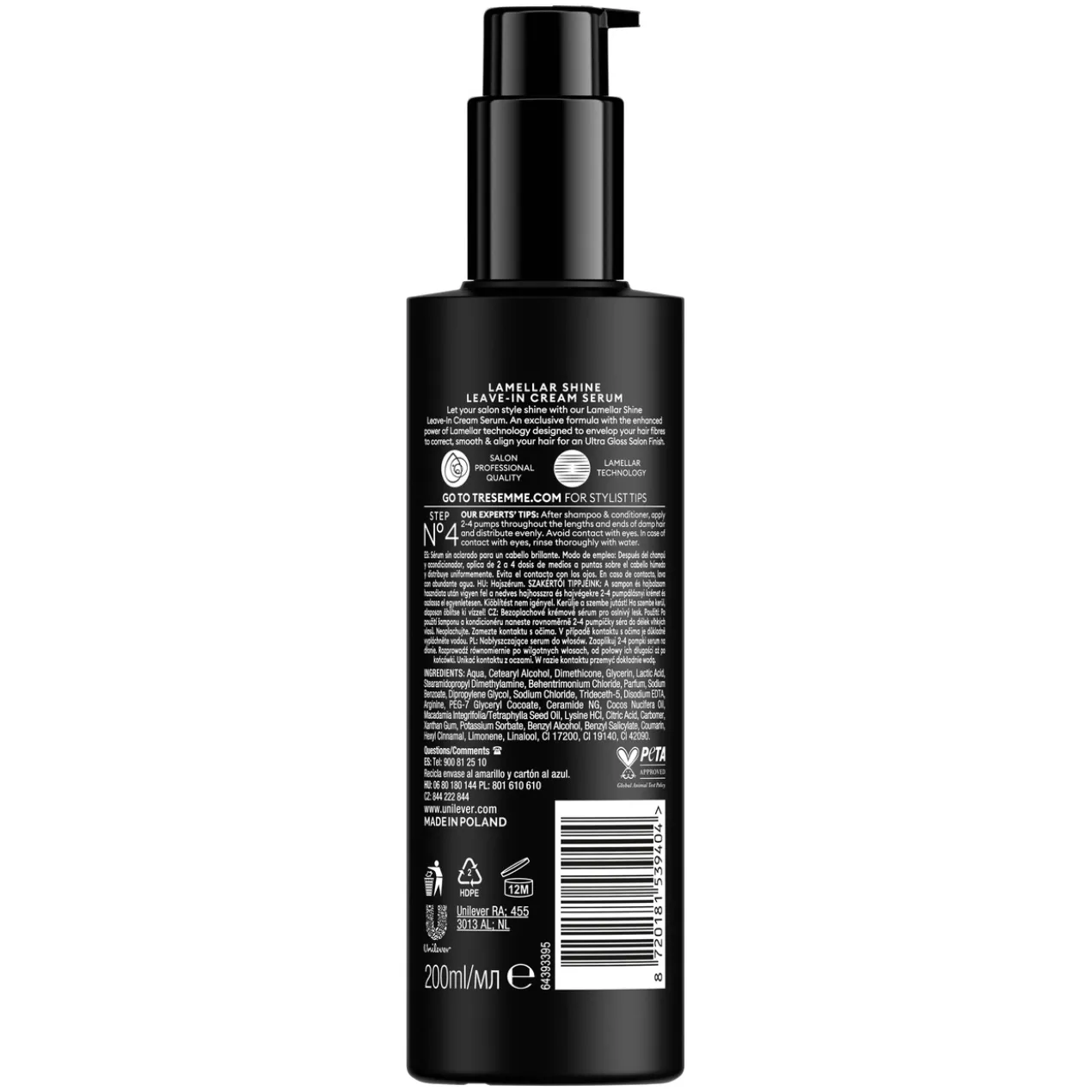Lamellar Shine Sérum-Crème Sans Rinçage