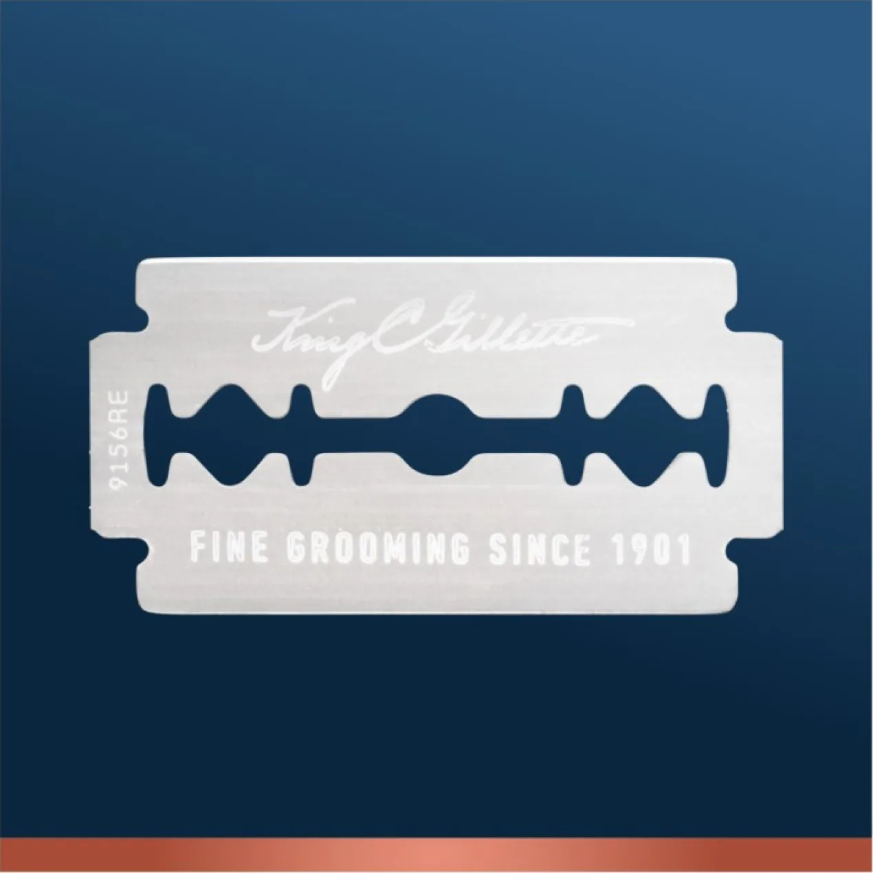Lames de rasoir double tranchant Gillette King C.