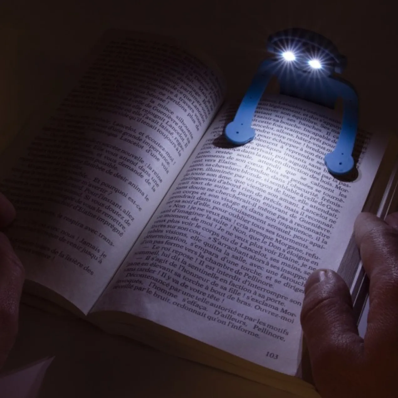 Lampe de lecture flexible