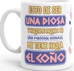 La tasse Tout cela d’être un Dieu...