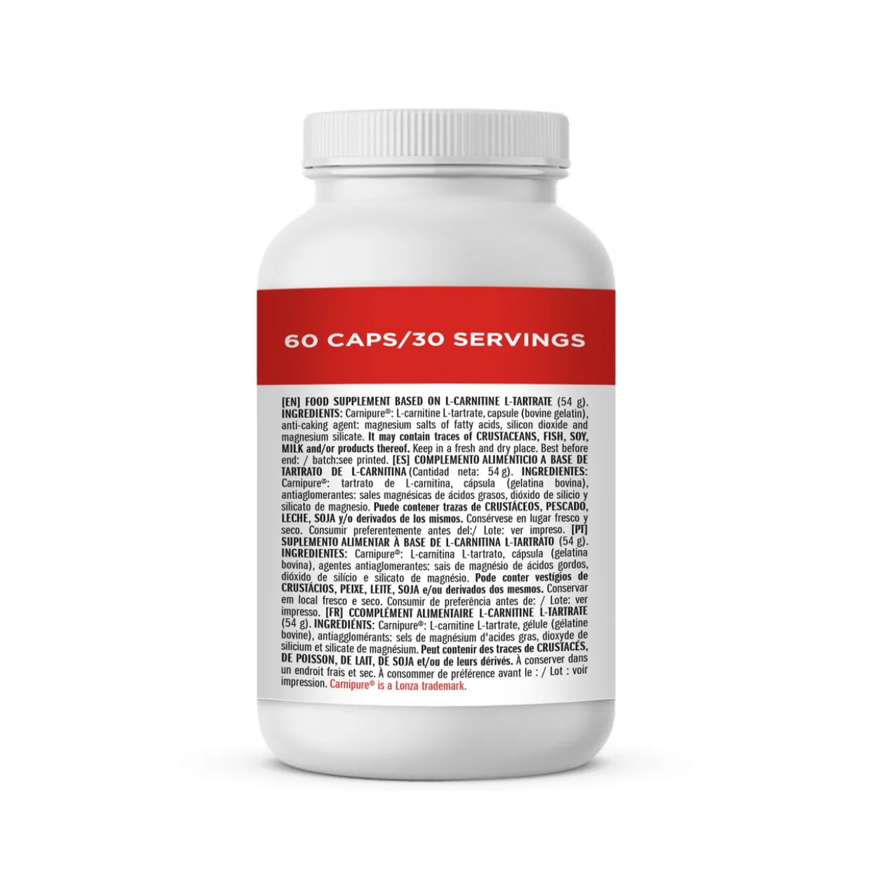 L-Carnitine L-Tartrate Complément alimentaire en capsules
