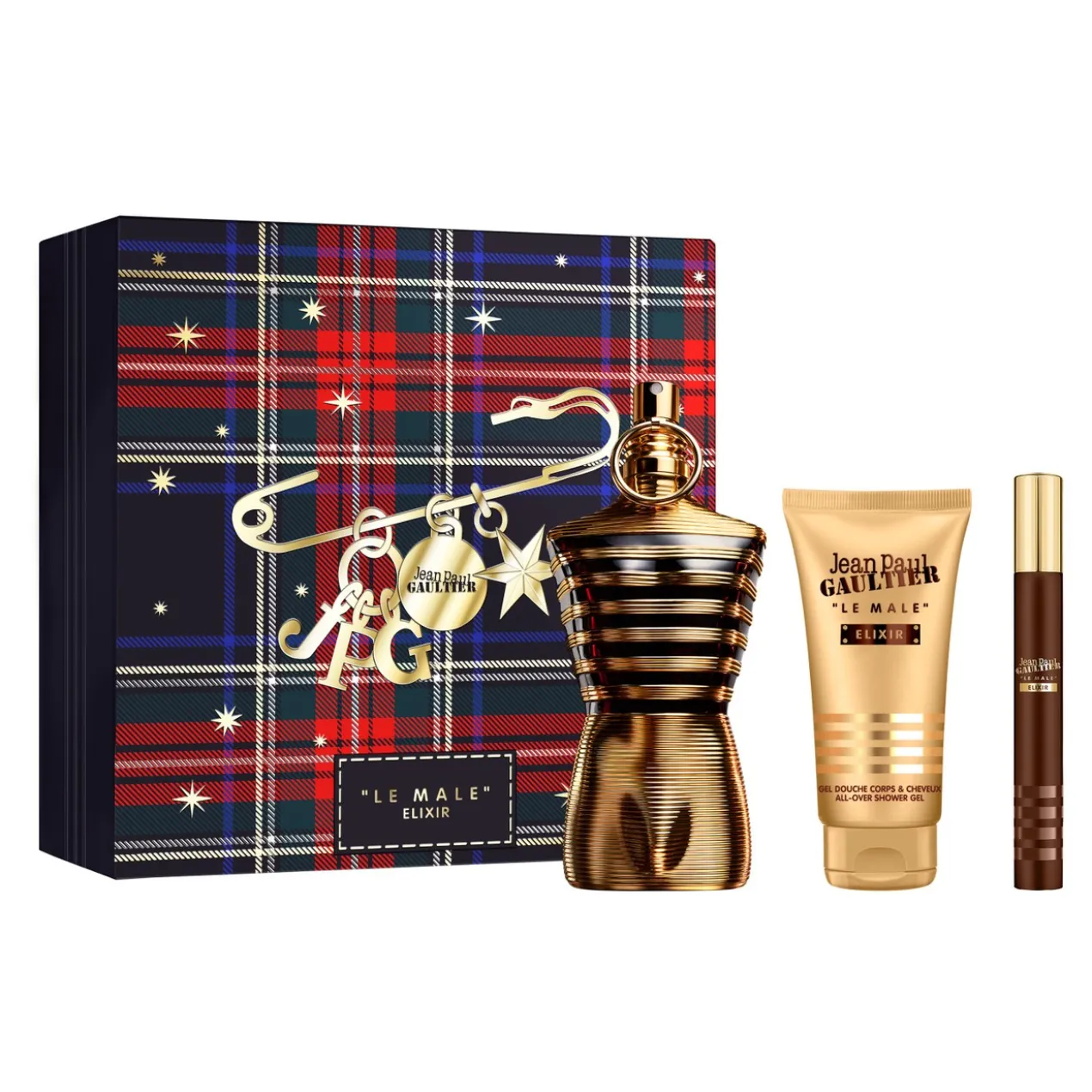 Le Male Elixir Parfum Coffret Cadeau
