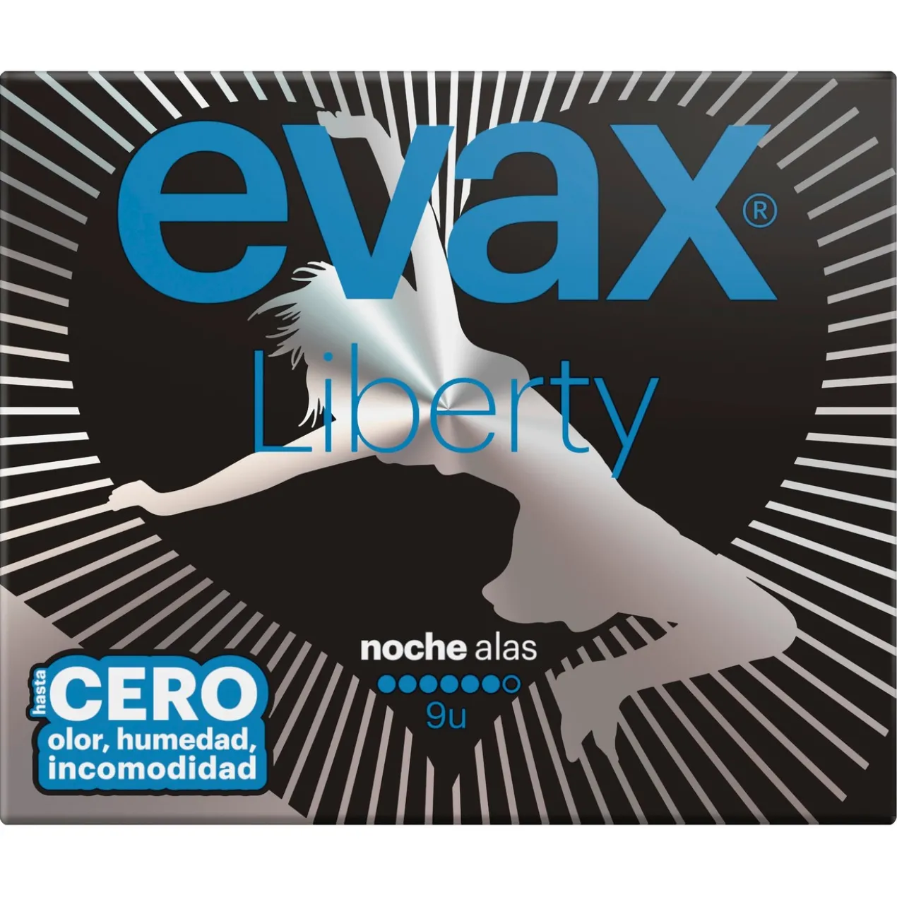 Liberty Compresse Nuit avec Ailes