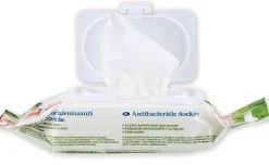 Lingettes Antibactériennes Nettoyantes pour Sucettes et Anneaux de Dentition