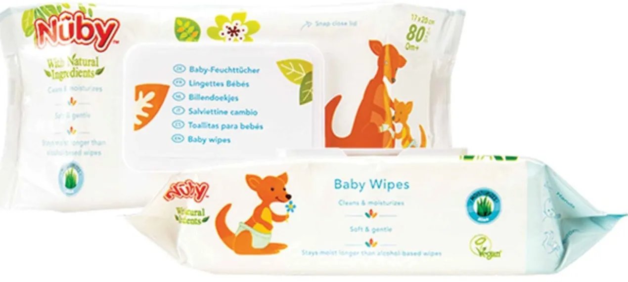 Lingettes bébé Citroganix