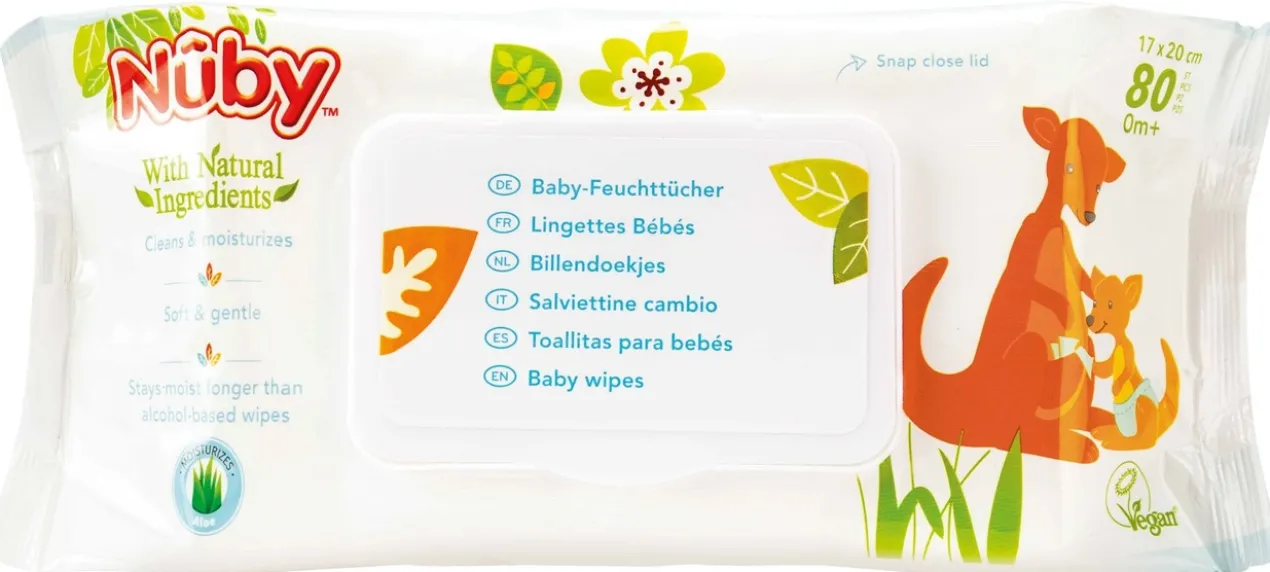 Lingettes bébé Citroganix