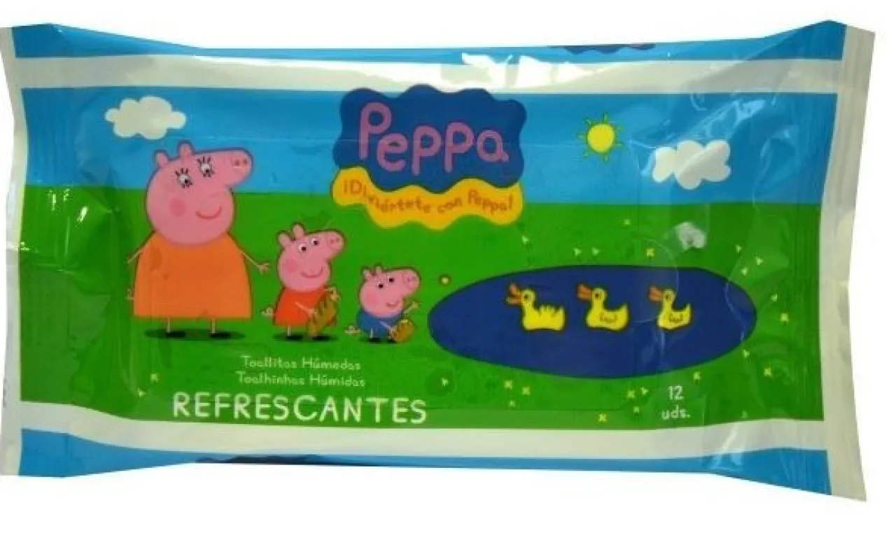 Lingettes Rafraîchissantes Peppa Pig