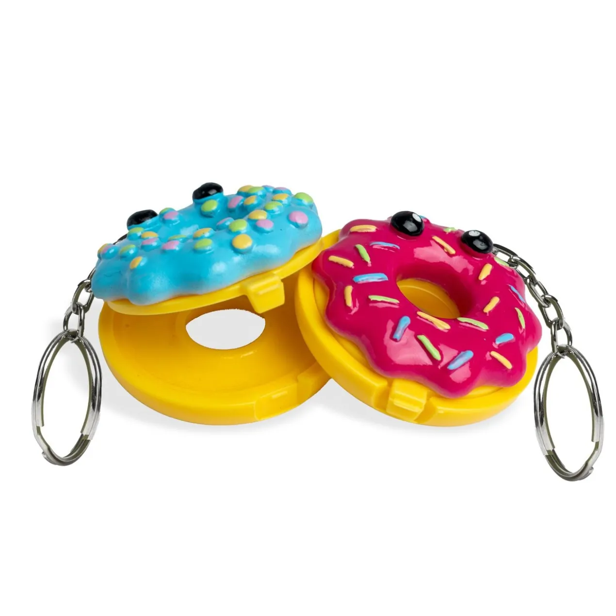 Lip Balm World Donut Keychain