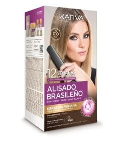 Lissage Brésilien pour Cheveux Blonds Végan