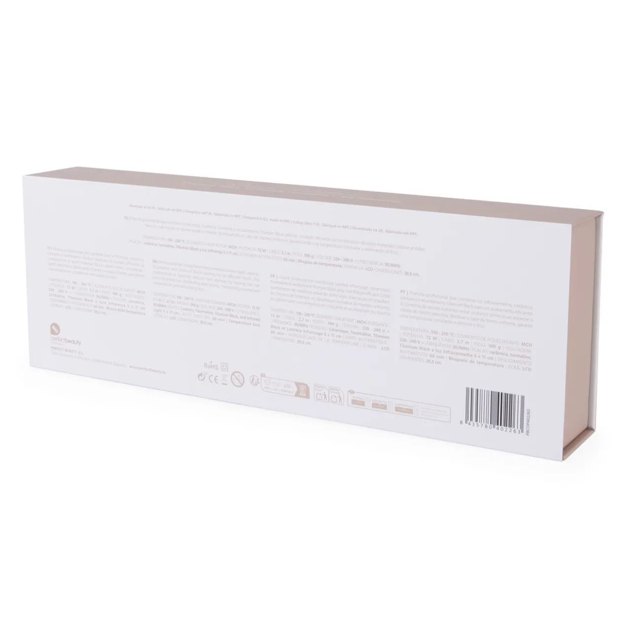 Lisseur Professionnel Large 4 en 1