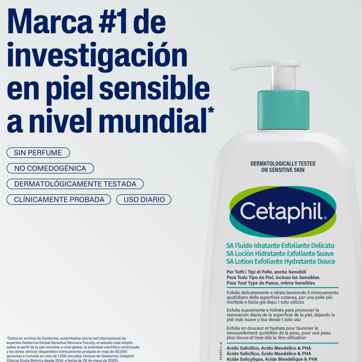 Locion SA Hidratante Exfoliante Suave