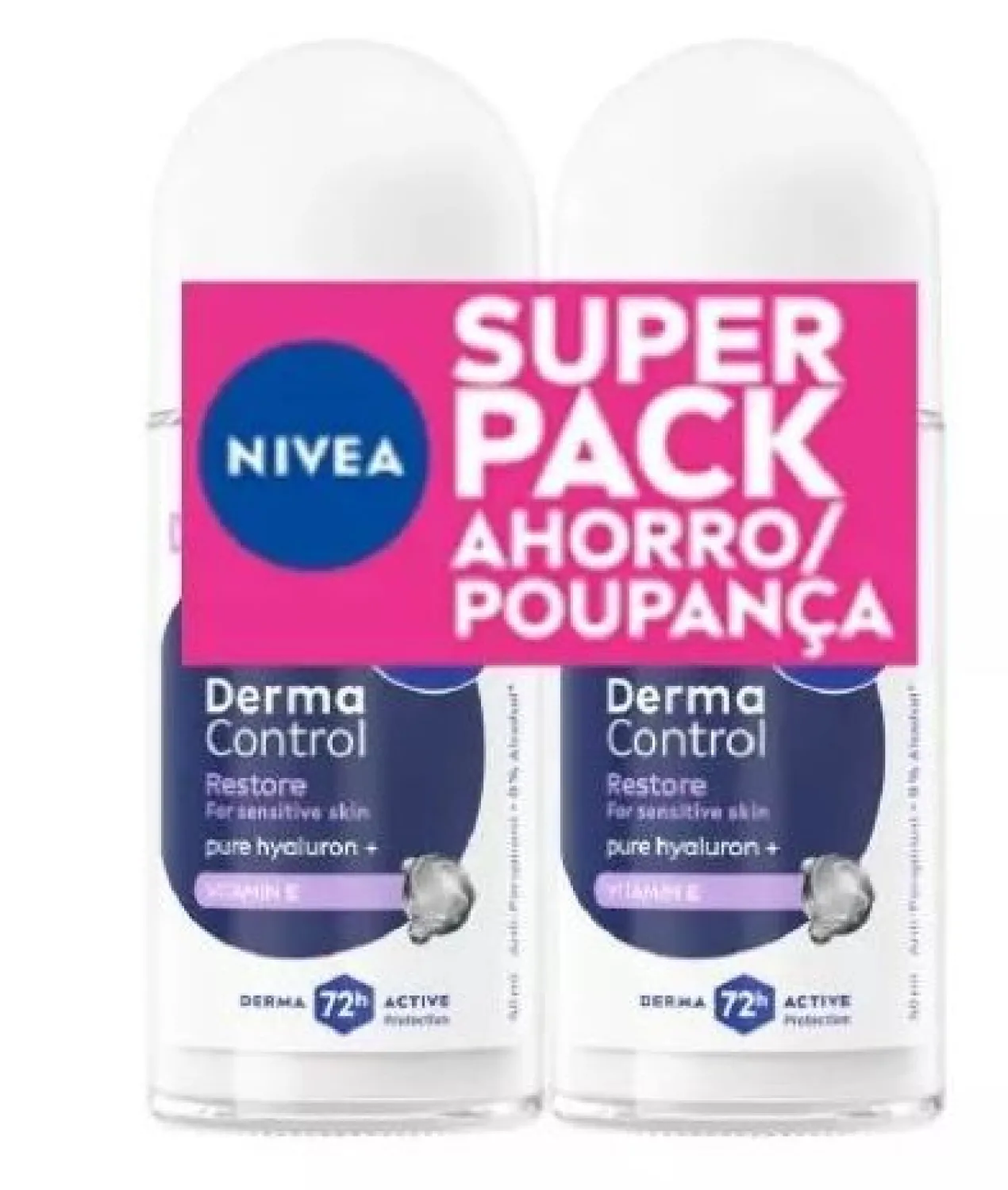 Lot Déodorant Derma Control Vitamine E
