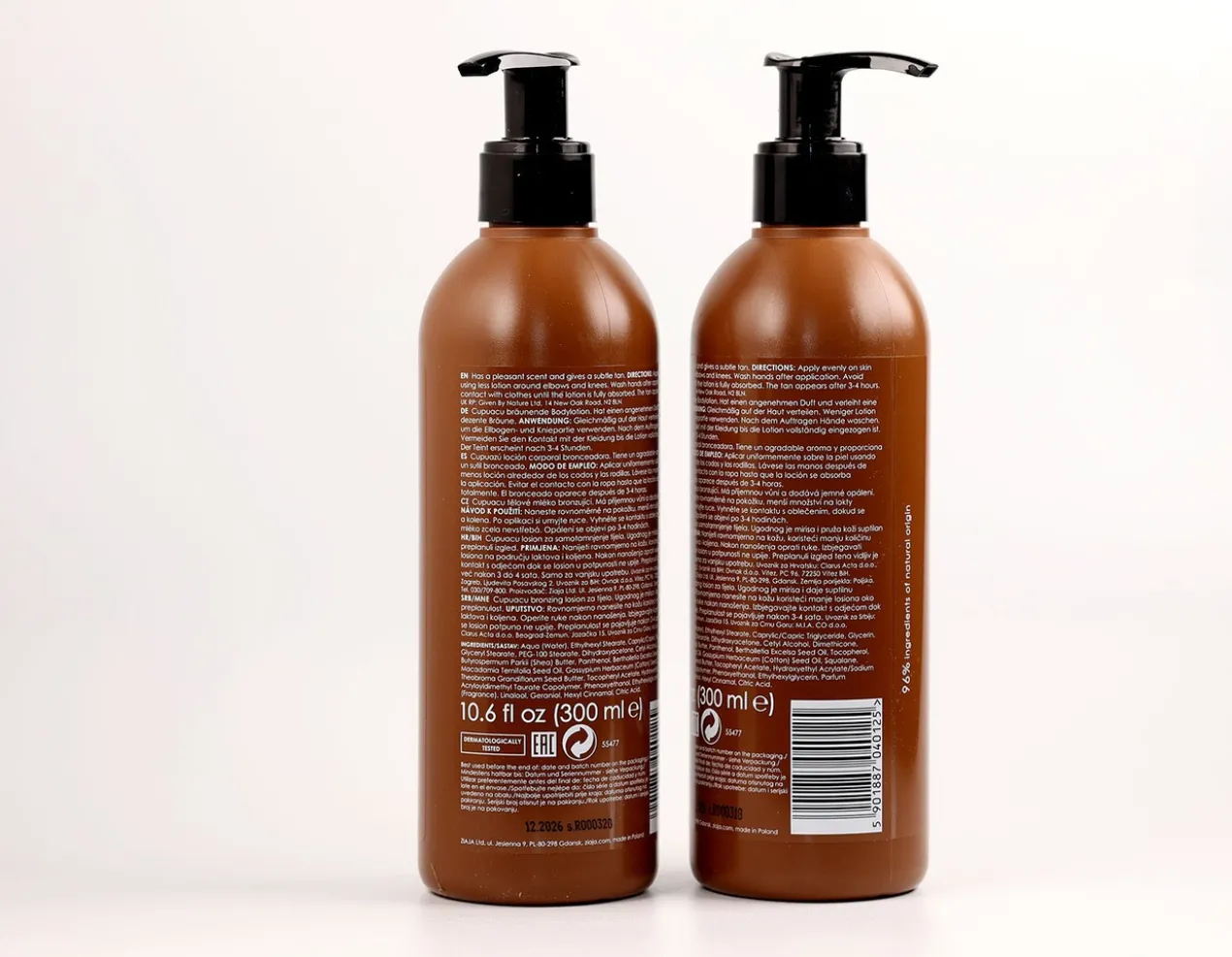 Lotion autobronzante Cupuaçu