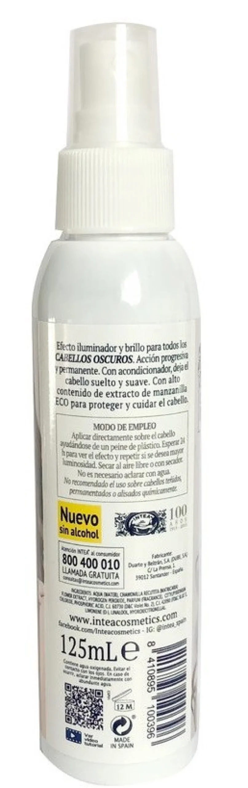 Lotion Capillaire à l'Extrait de Camomille
