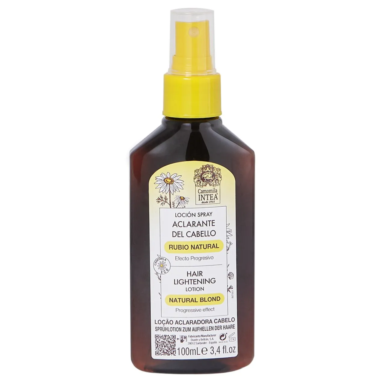 Lotion Éclaircissante pour Cheveux Blonds Naturels