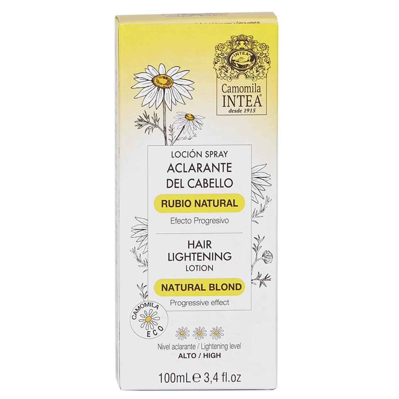 Lotion Éclaircissante pour Cheveux Blonds Naturels