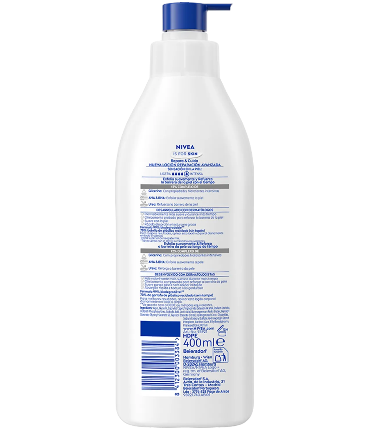Lotion Corporelle Urée Répare & Prend Soin