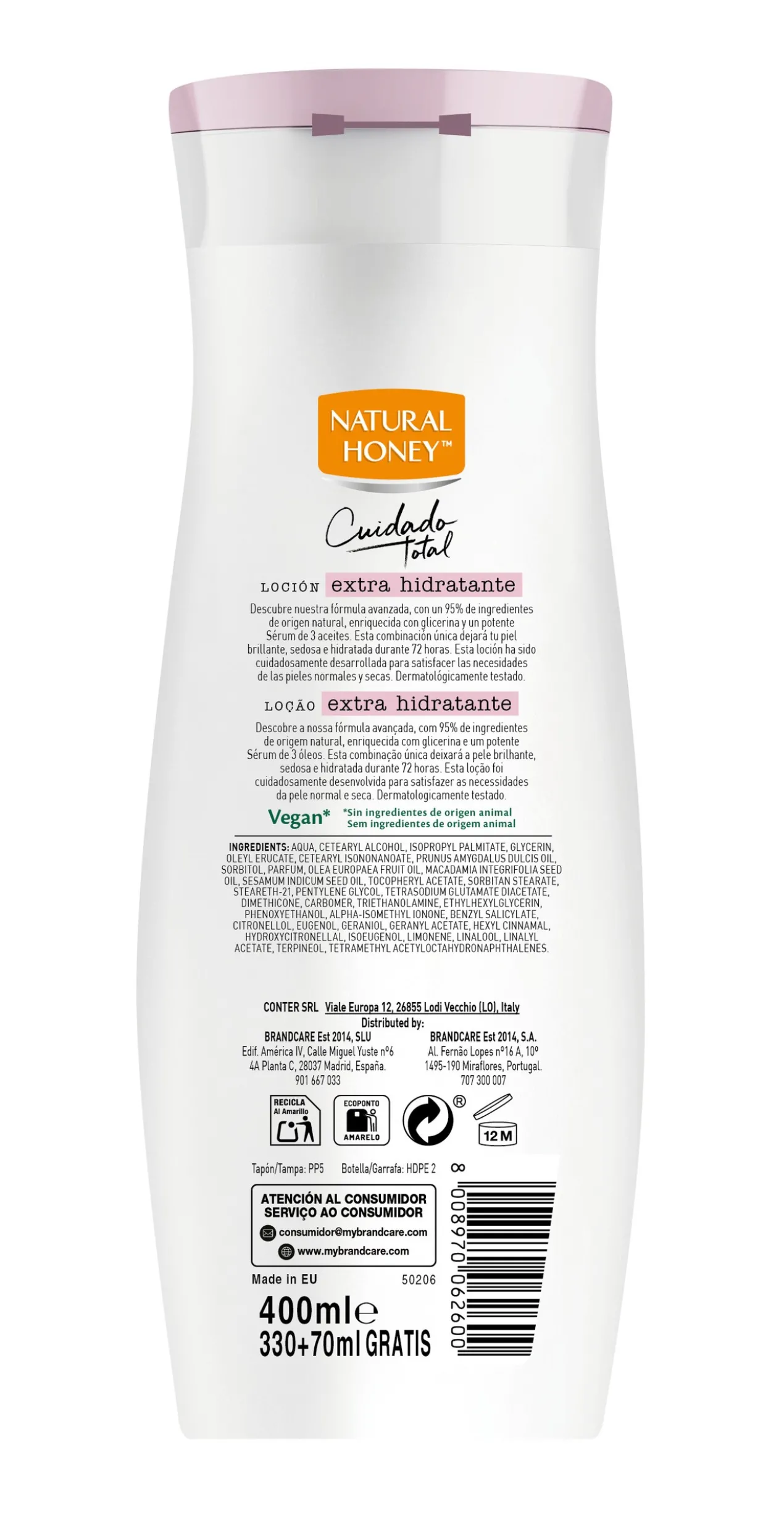 Lotion Extra-Hydratante à l’Amande