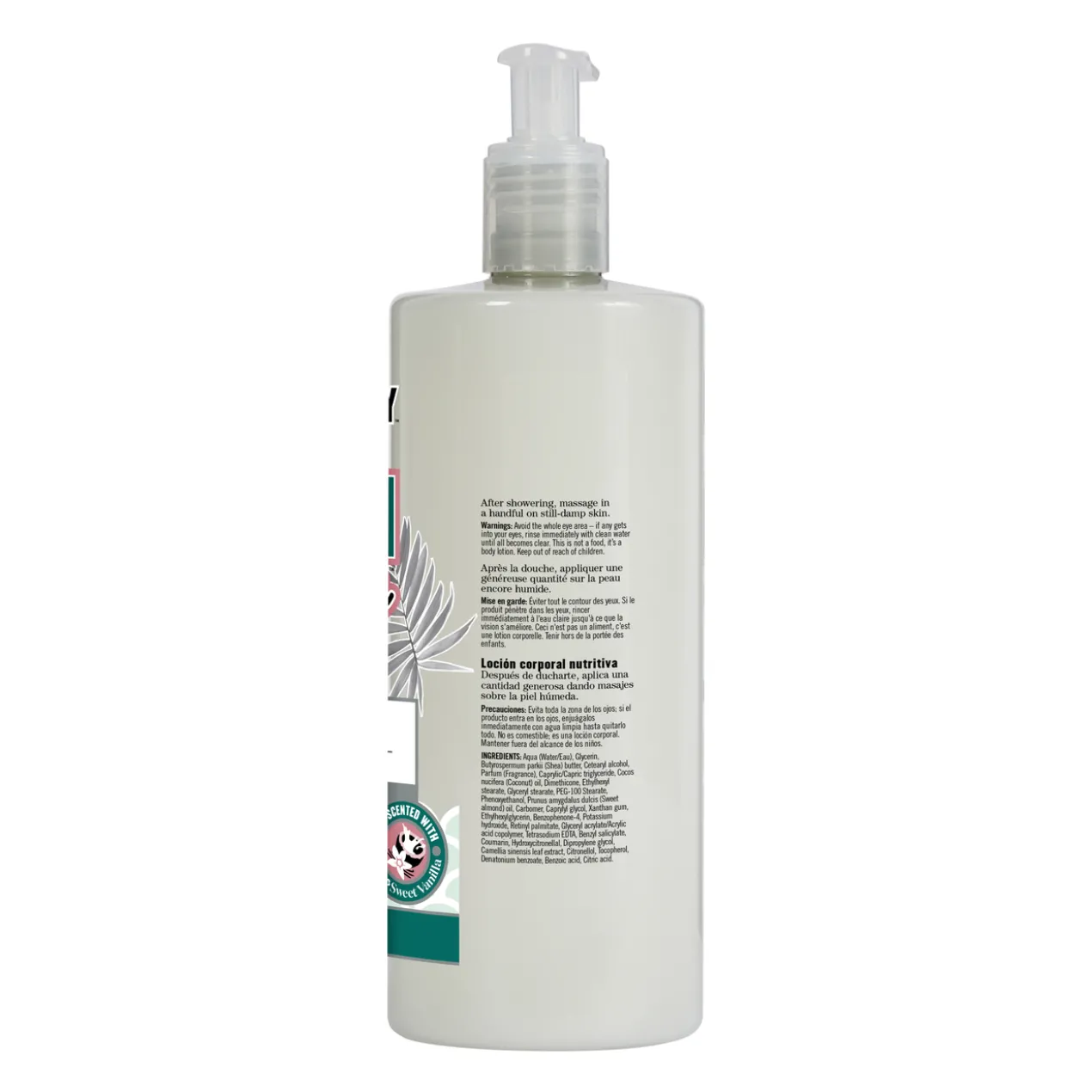 Lotion Hydratante Coconut & Sweet Vanilla