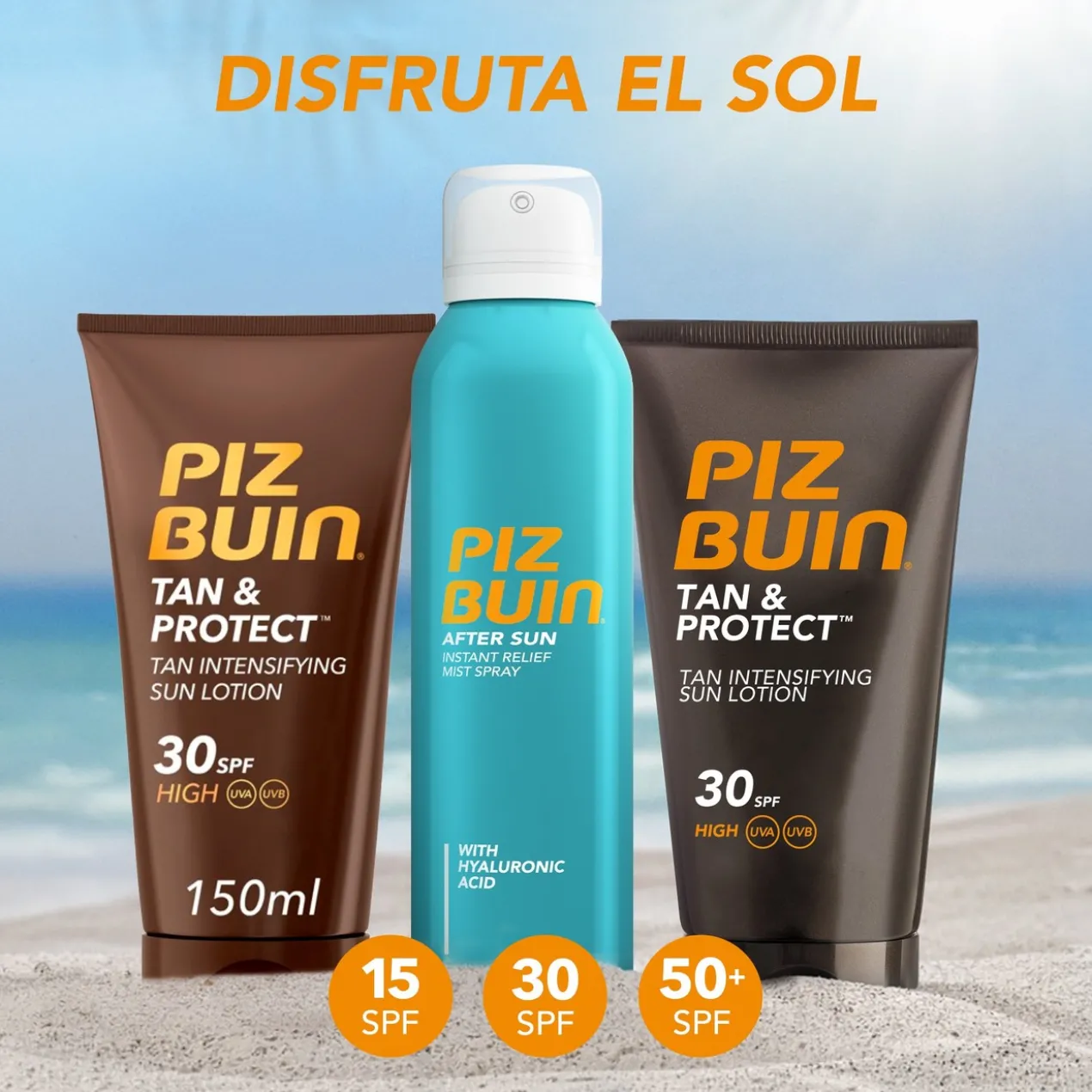 Lotion intensificatrice de bronzage Tan & Protect