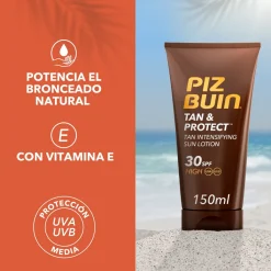Lotion intensificatrice de bronzage Tan & Protect