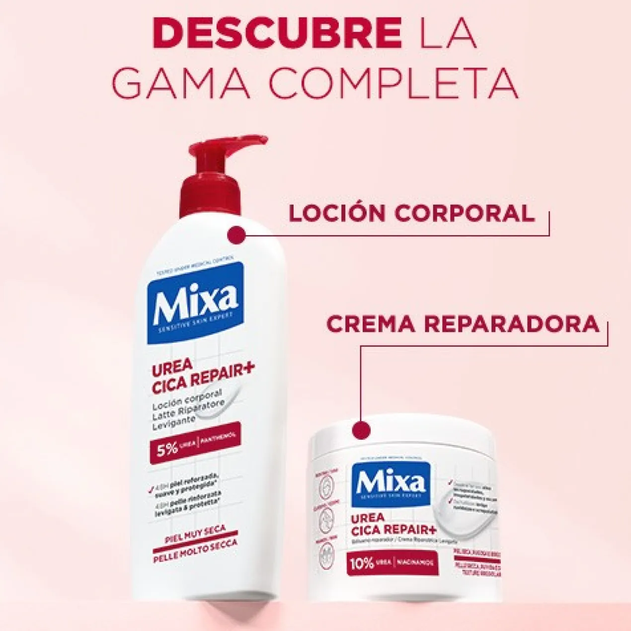 Lotion pour le Corps Urea Repair+ Peau Sèche