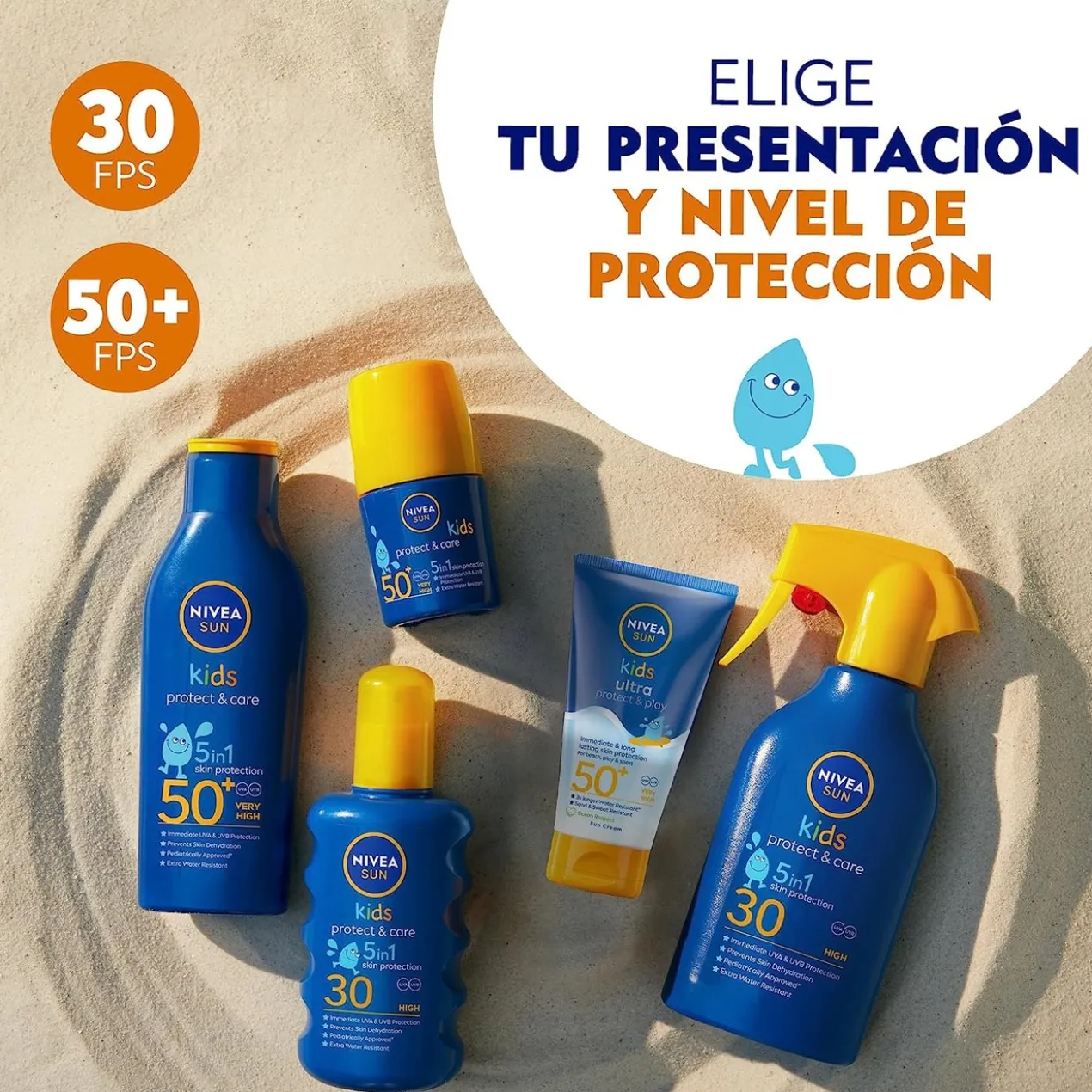 Lotion solaire enfants Ultra Protège & Soin SPF50+
