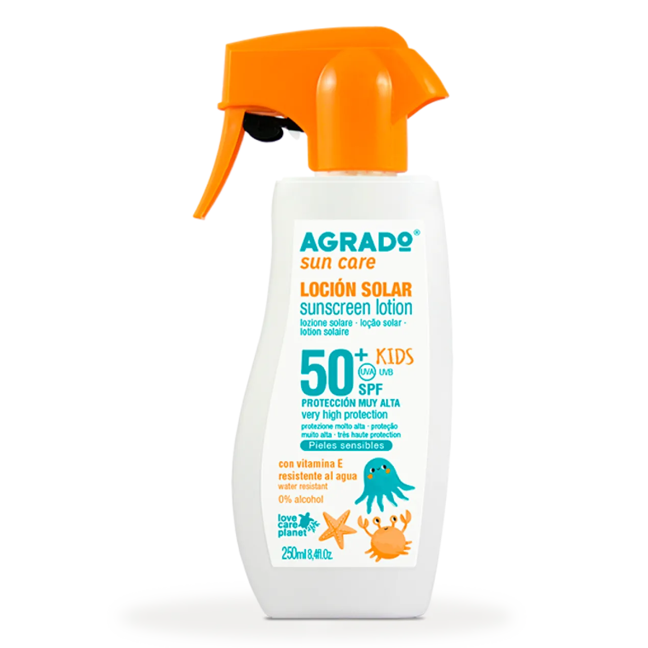 Lotion Solaire SPF50+ Kids Peaux Sensibles