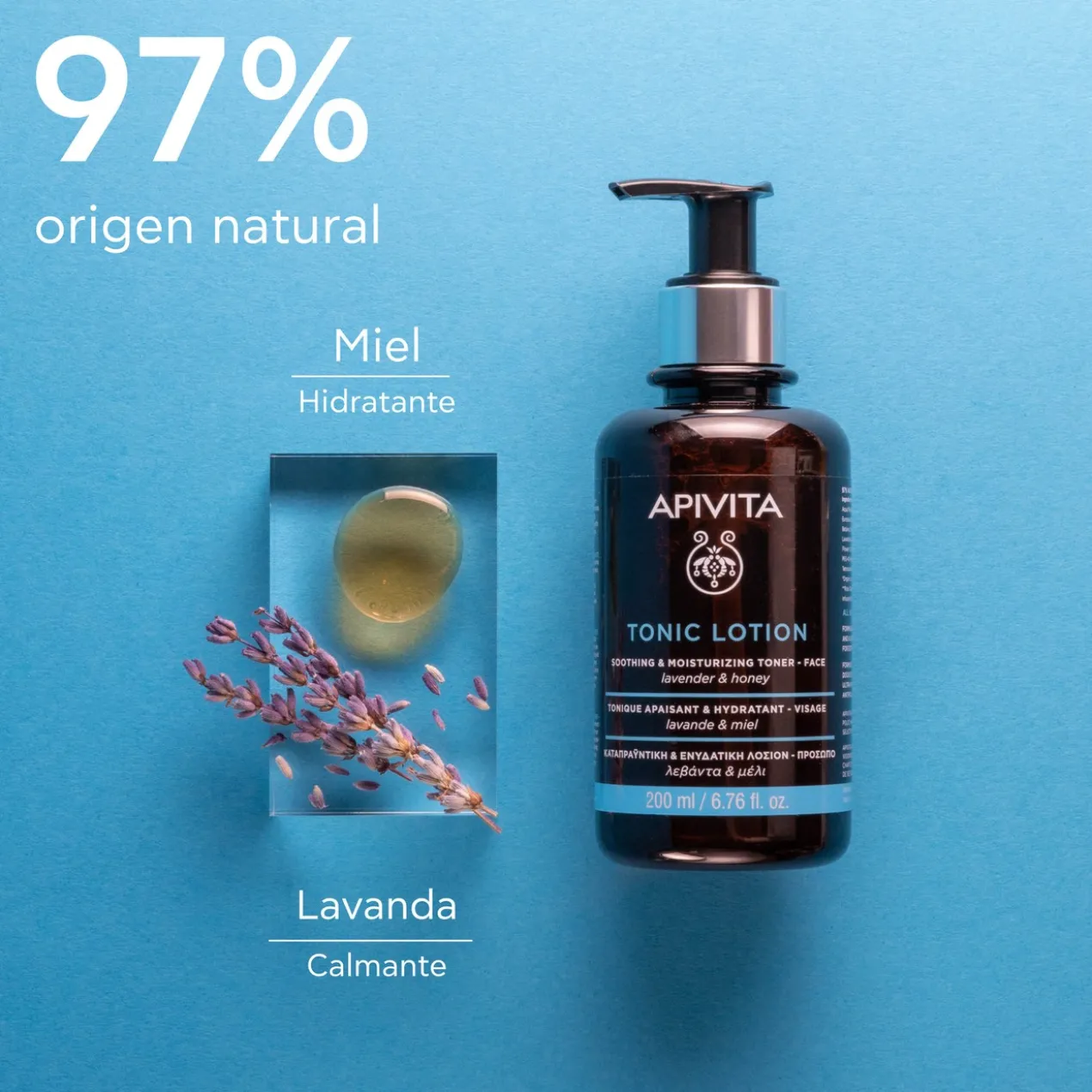 Lotion Tonique Apaisante et Hydratante