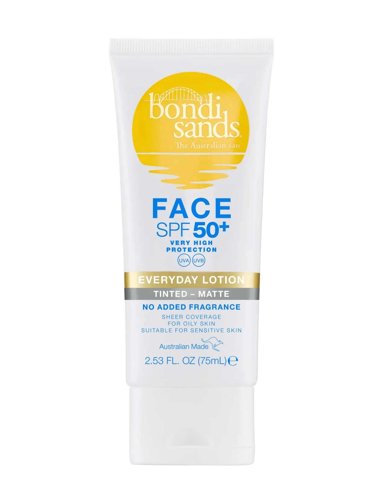 Lotion Visage Matifiante sans Parfum SPF50+