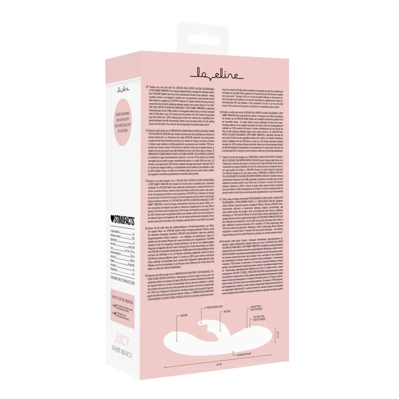 Loveline by Shots Juicy Vibromasseur Lapin