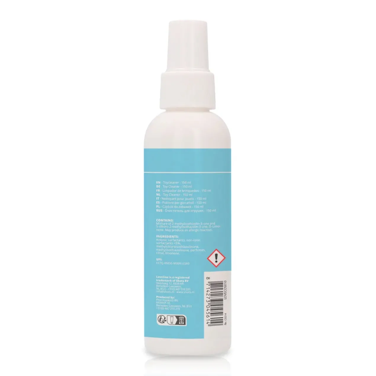 Loveline by Shots Nettoyant pour Jouets Sexuels