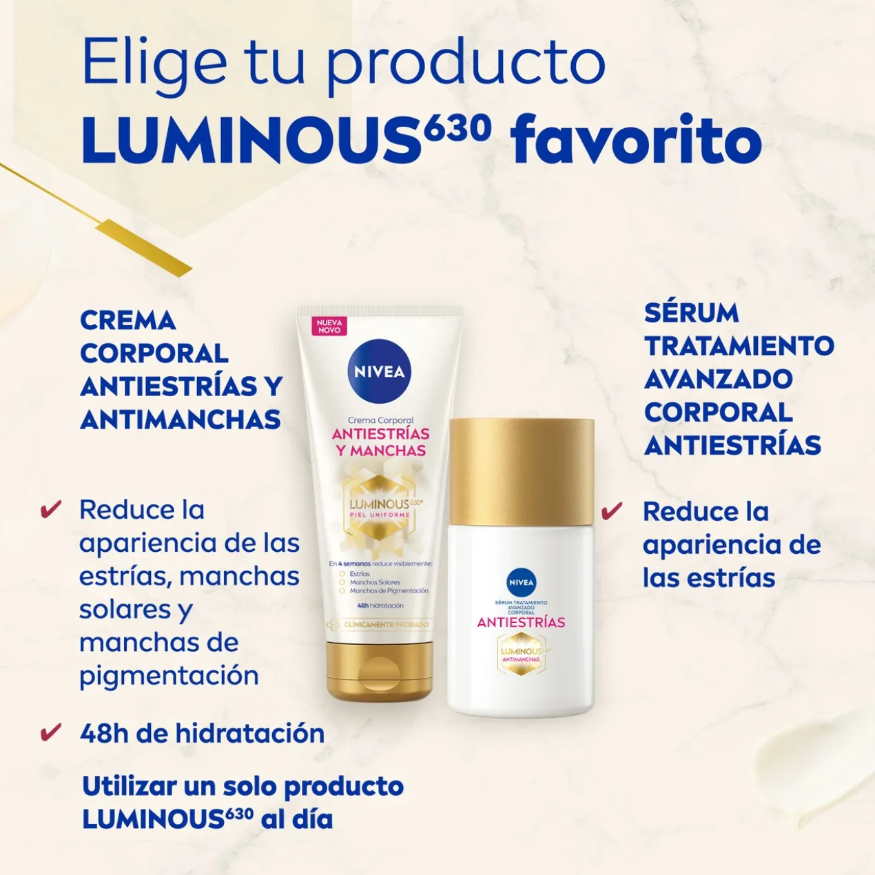 Luminous 630 Sérum pour le Corps Anti-vergetures