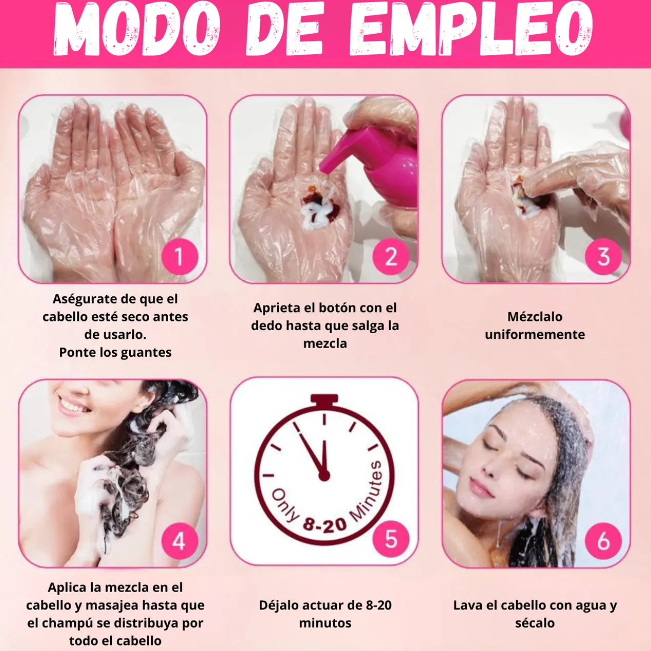 Maca Essence Shampoing Colorant 10 en 1 Châtain Clair