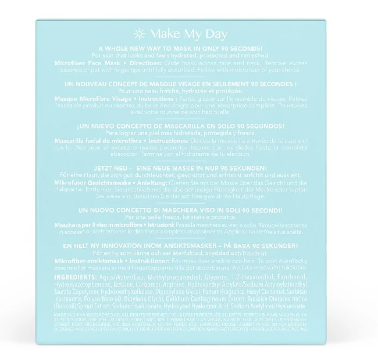 Make My Day Masque Visage