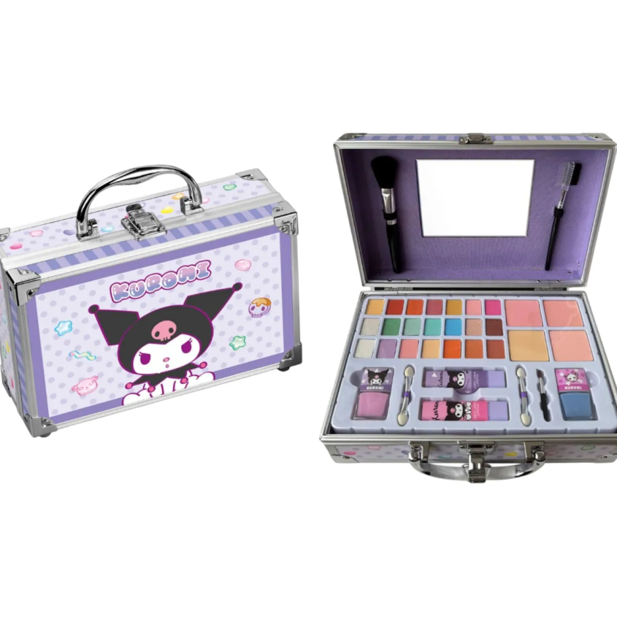 Mallette de Maquillage en Aluminium Kuromi