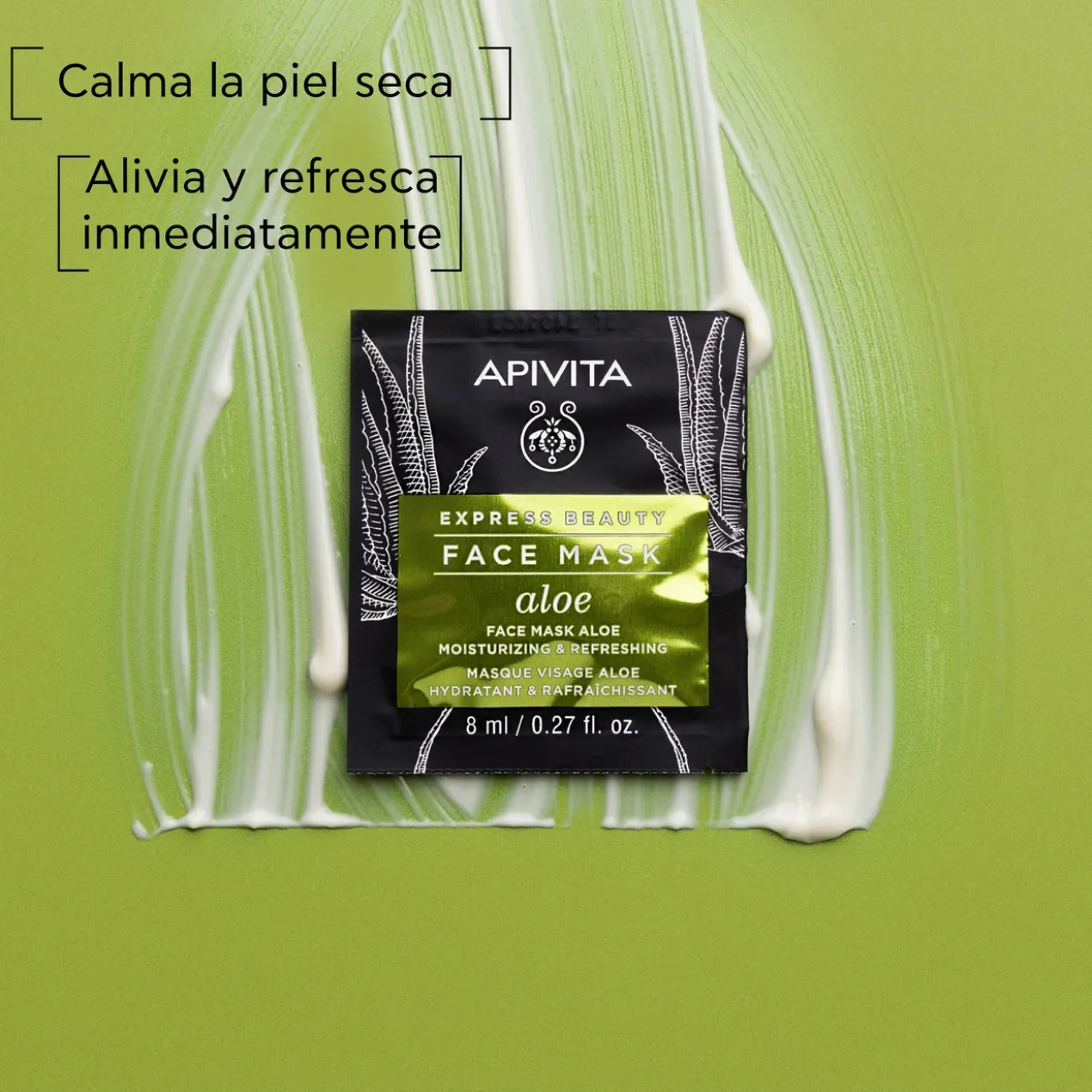 Masque Aloe Vera Hydratant et Rafraîchissant